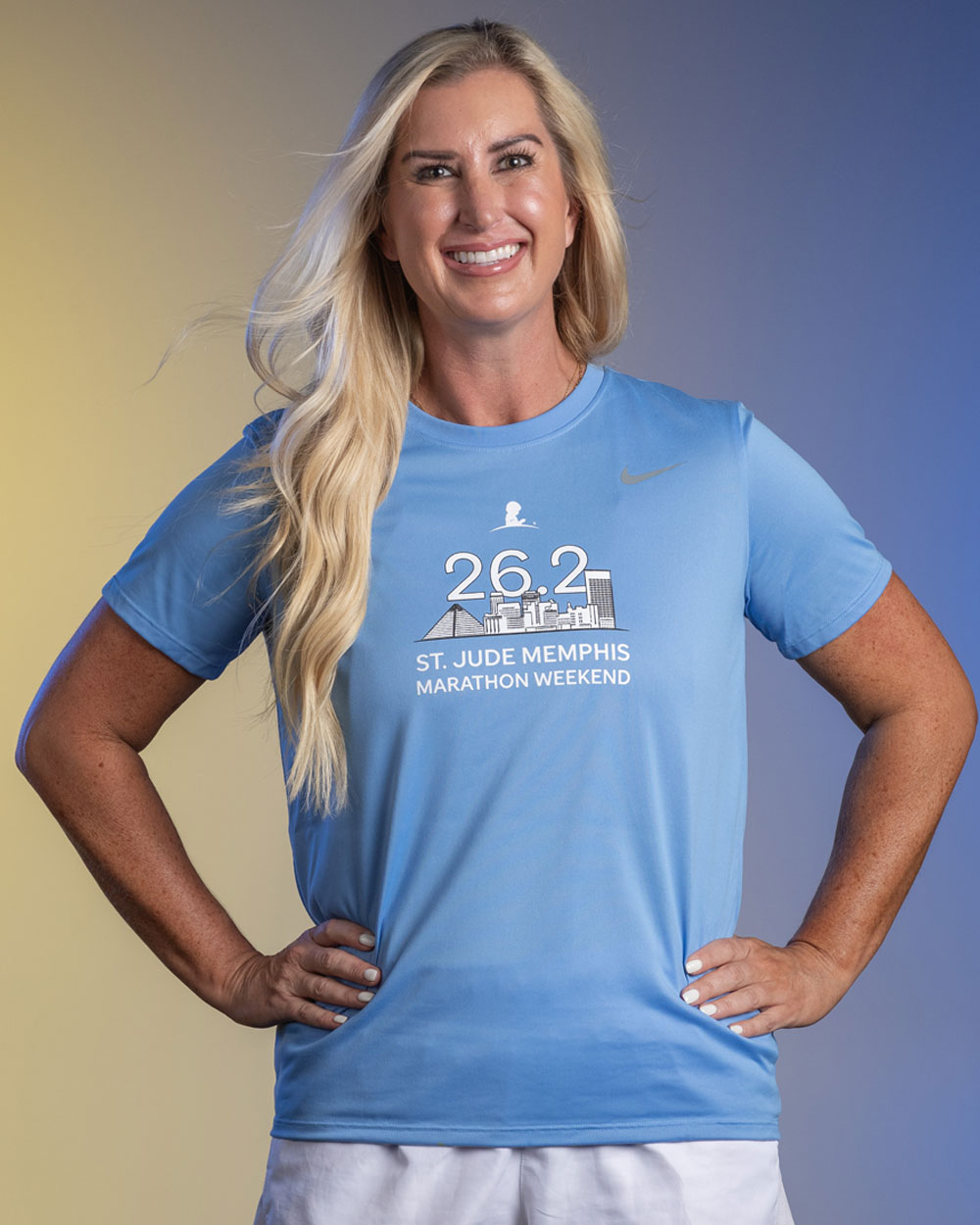 Nike Dri-Fit Women's 26.2 St. Jude Memphis Marathon Performance Tee